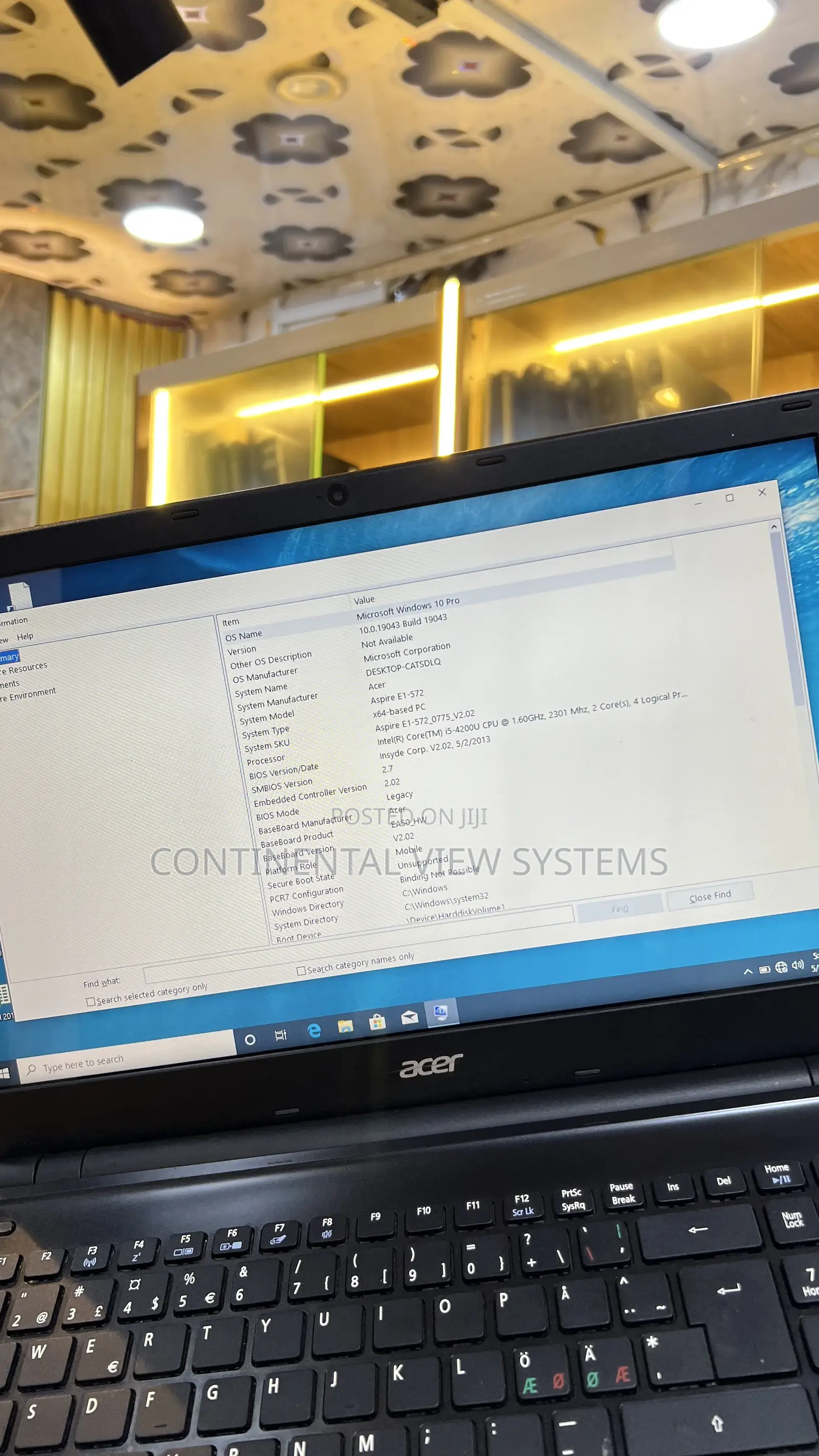 Laptop Acer Aspire E15 8GB Intel Core i5 HDD 320GB