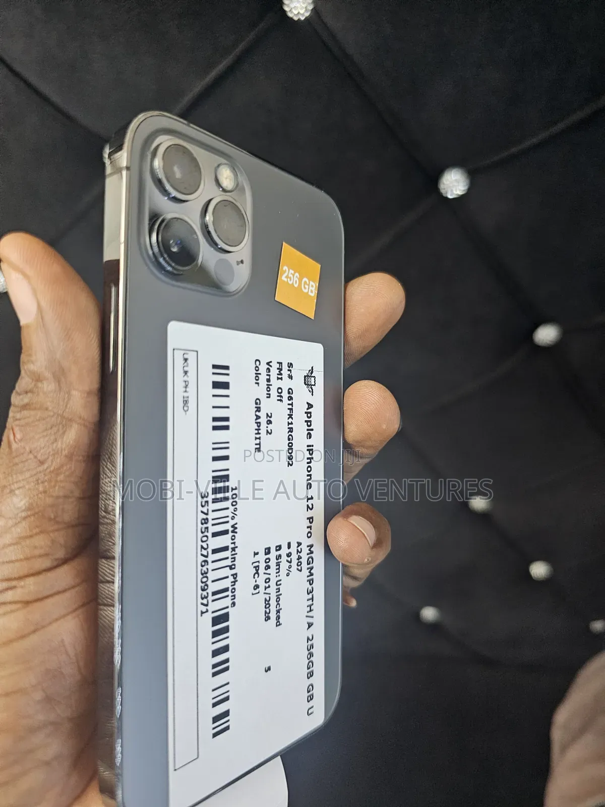 Apple iPhone 12 Pro 256 GB Black