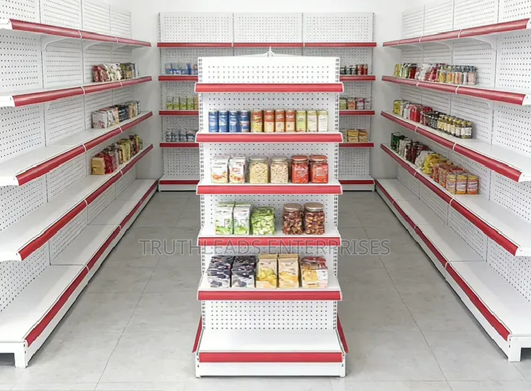 Wall Single Supermarket Shelf