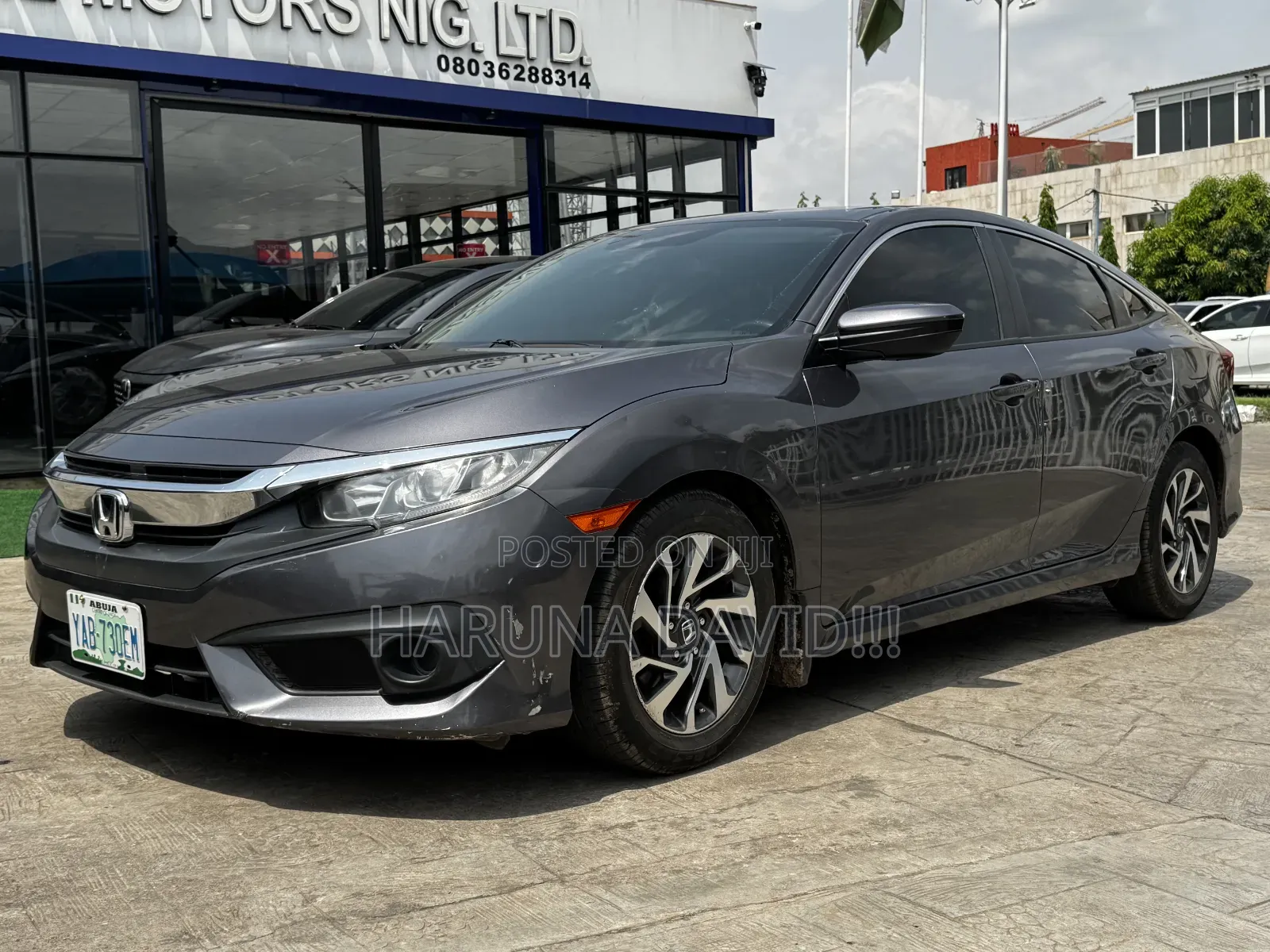 Honda Civic 2017 Gray