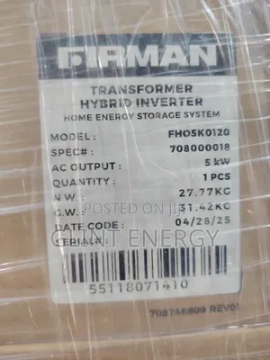 5kva 48v Firman Transformer Based Hybrid Inverter
