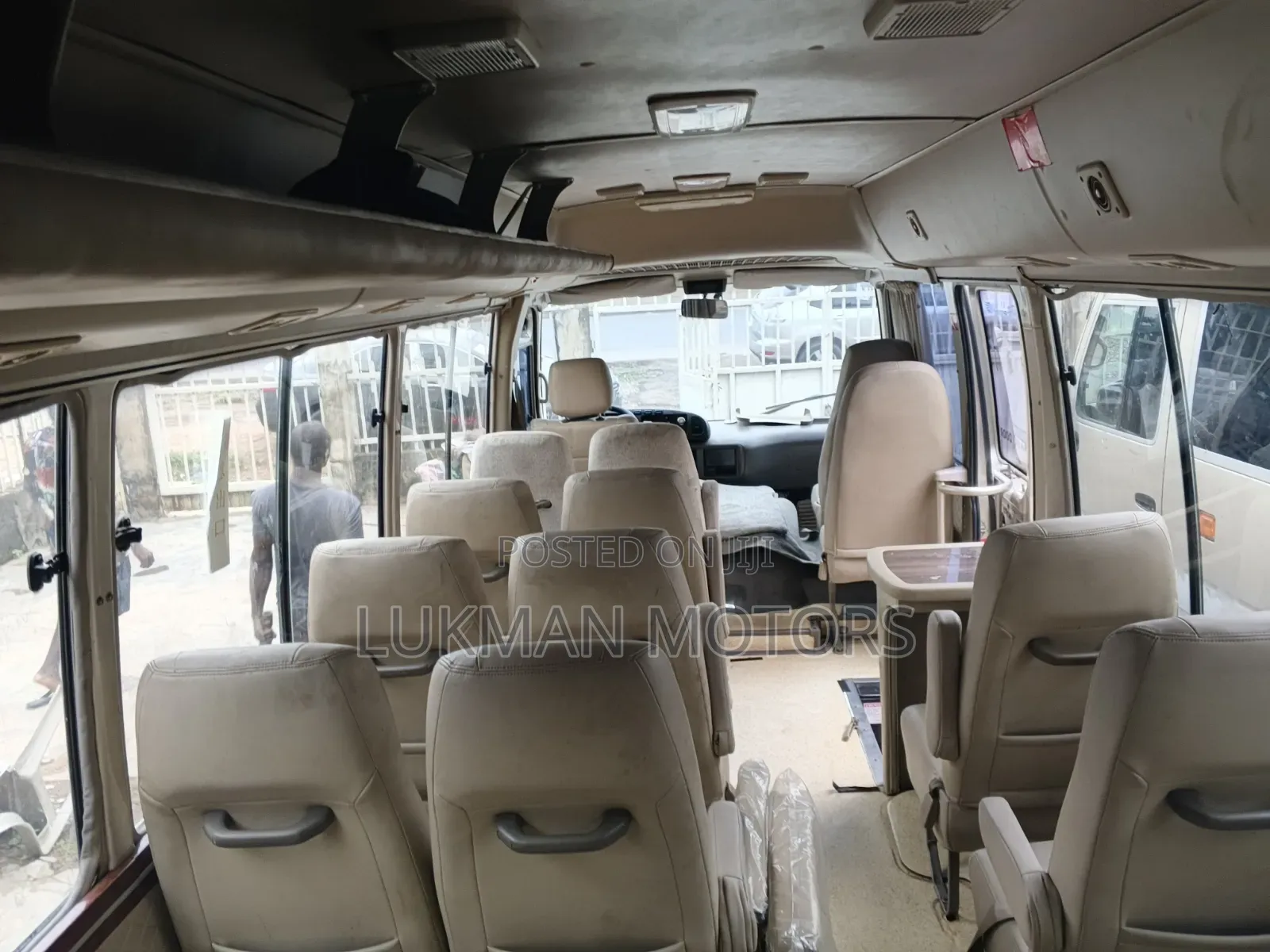 Toyota Coaster 2018 Brown