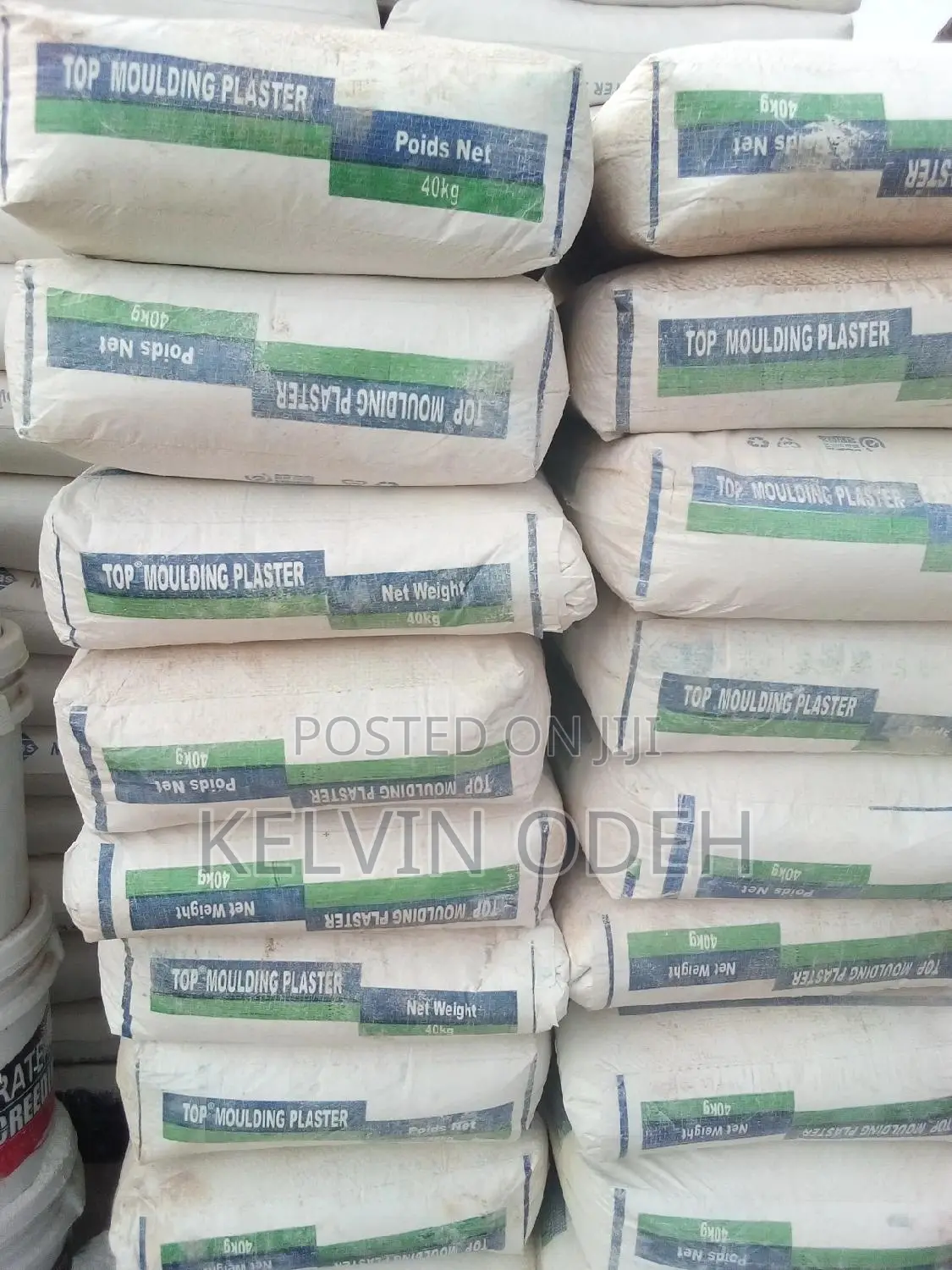 Top Gypsum Pop White Cement Made in Turkey