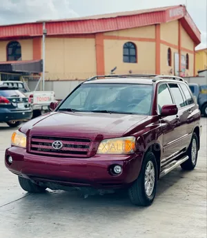 Toyota Highlander 2006 Burgundy