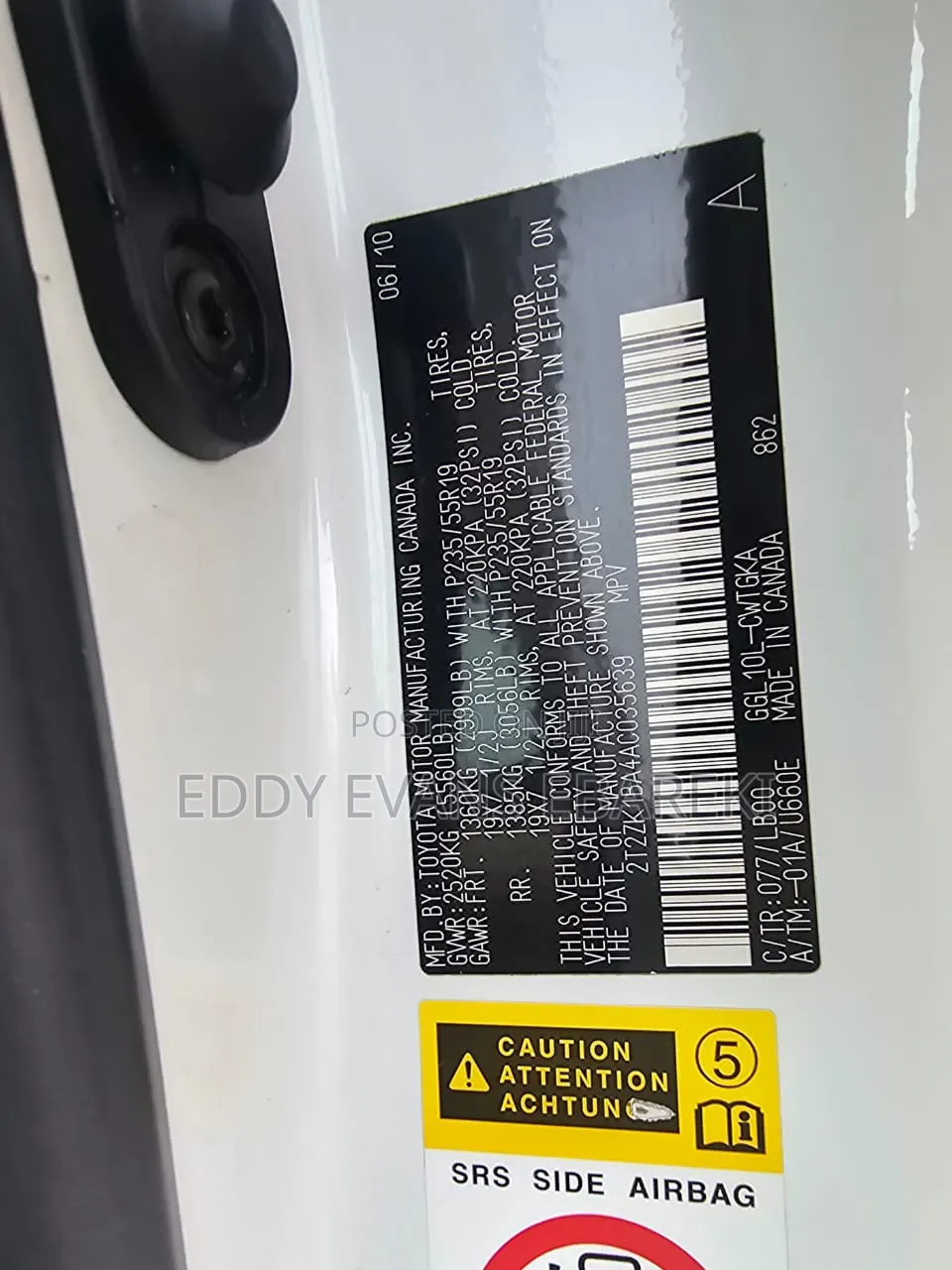 Lexus RX 2011 White