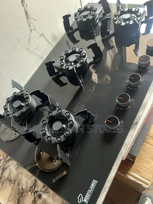 Meestajames Original 5 Flip Up Burner Gas Inbuilt and Table Top