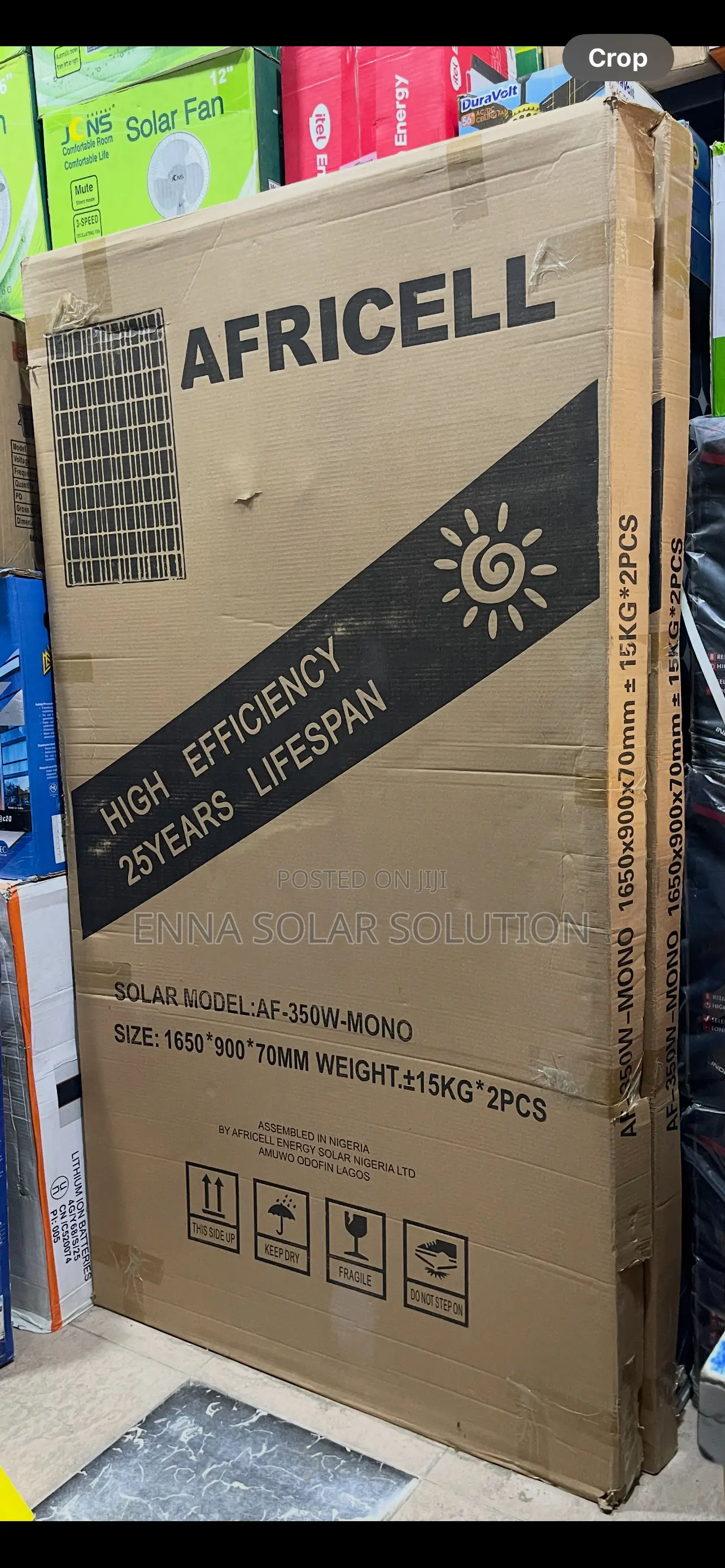 350w Solar Panel Africell