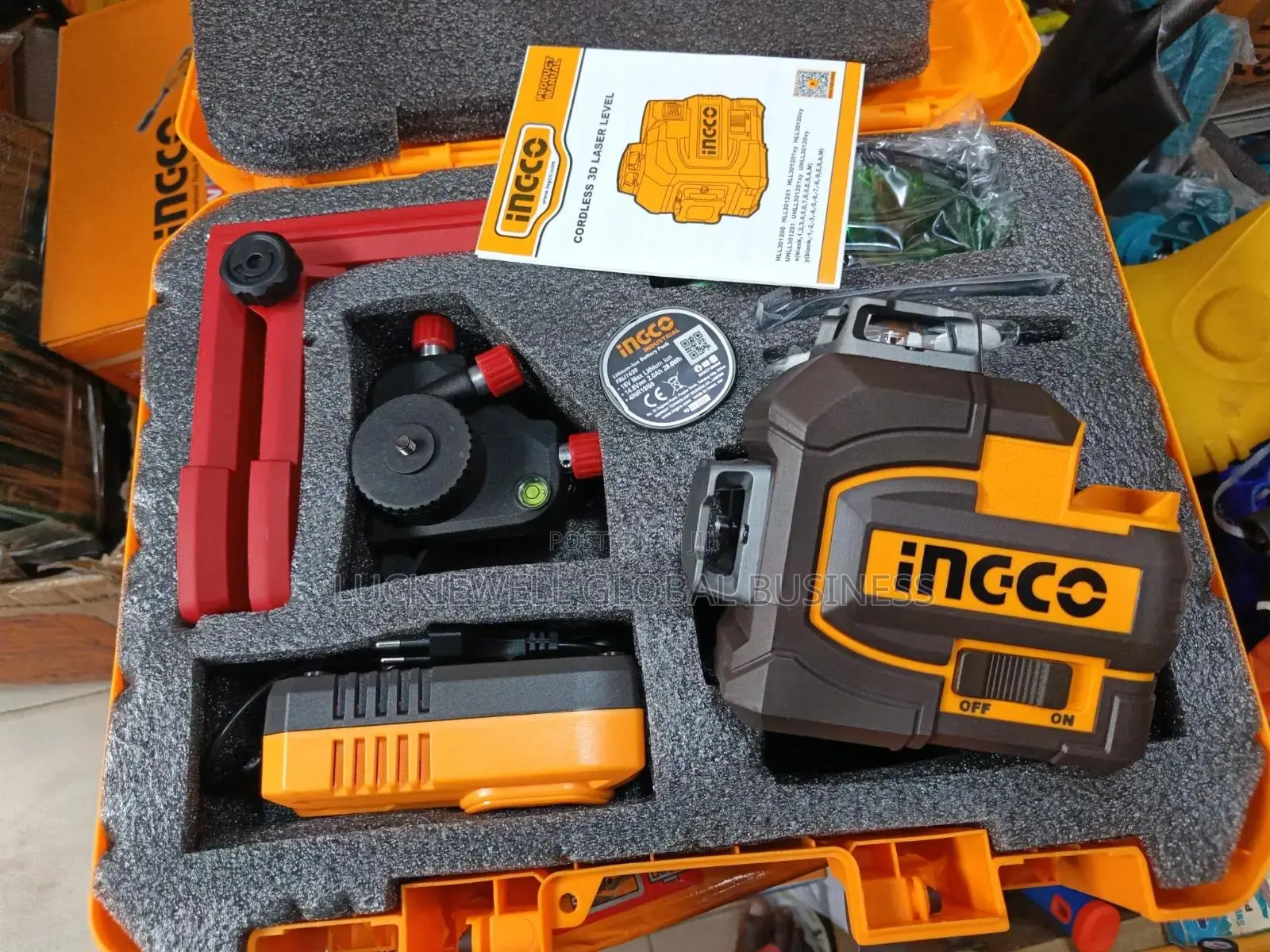 Ingco 3d Laser Level Excluding Tripod