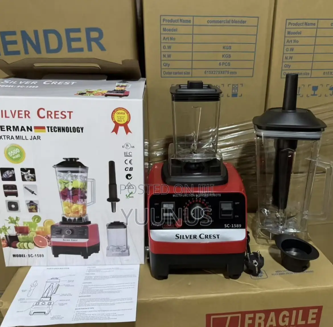 Silver Crest Blender