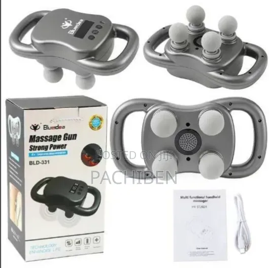 Blueidea Strong Power 4 Head Massage Gun
