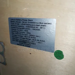 15kwh Sako 48v Lithium Ion Battery