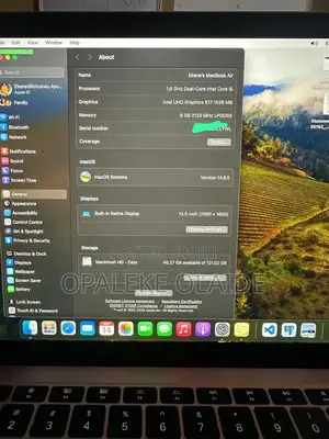 Laptop Apple MacBook Air 2019 8GB Intel Core i5 SSD 128GB