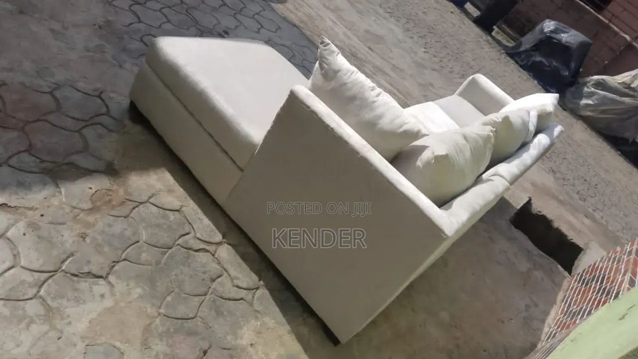 Off White L Couch