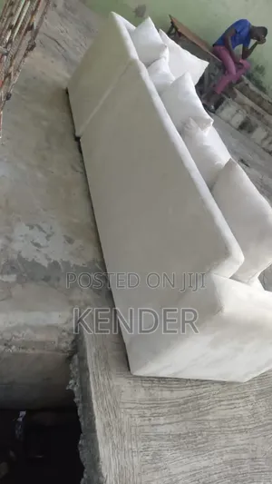 Off White L Couch