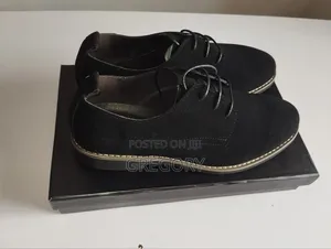 Men's Black Suede Shoe