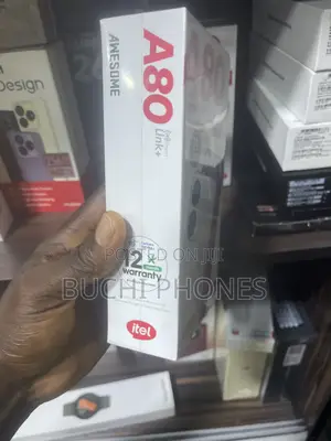 New Itel A80 128 GB Black
