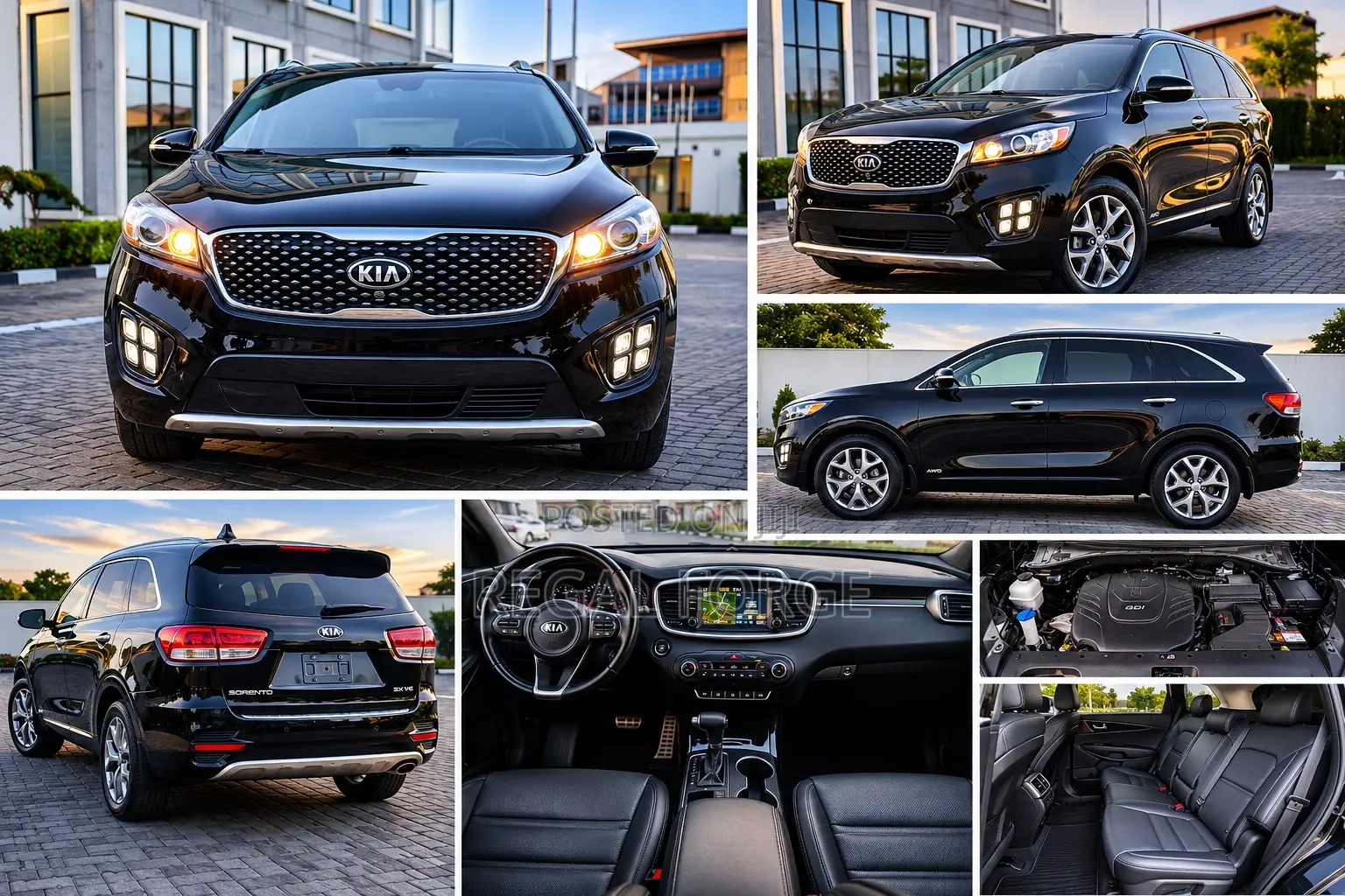 Kia Sorento 4dr SUV 2016 Black