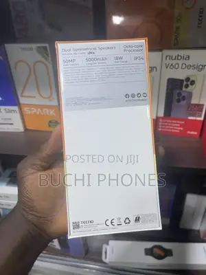 New Tecno Spark 30C 128 GB Black