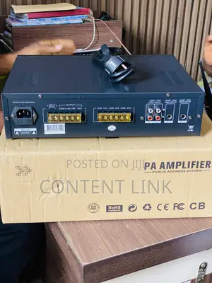 3 Channels Bluetooth Table Amplifier