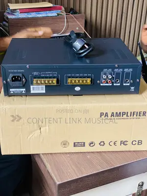 3 Channels Bluetooth Table Amplifier