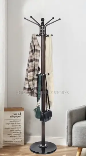 Coat Rack Stand Heavy Duty Suit Hanger With Marble Base
