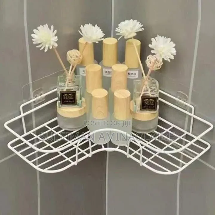 White Corner Rack