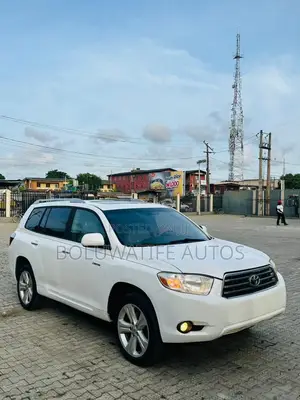 Toyota Highlander Limited 2009 White
