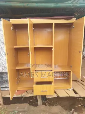 Brand New Bedroom Set — Bed Frame + Wardrobe