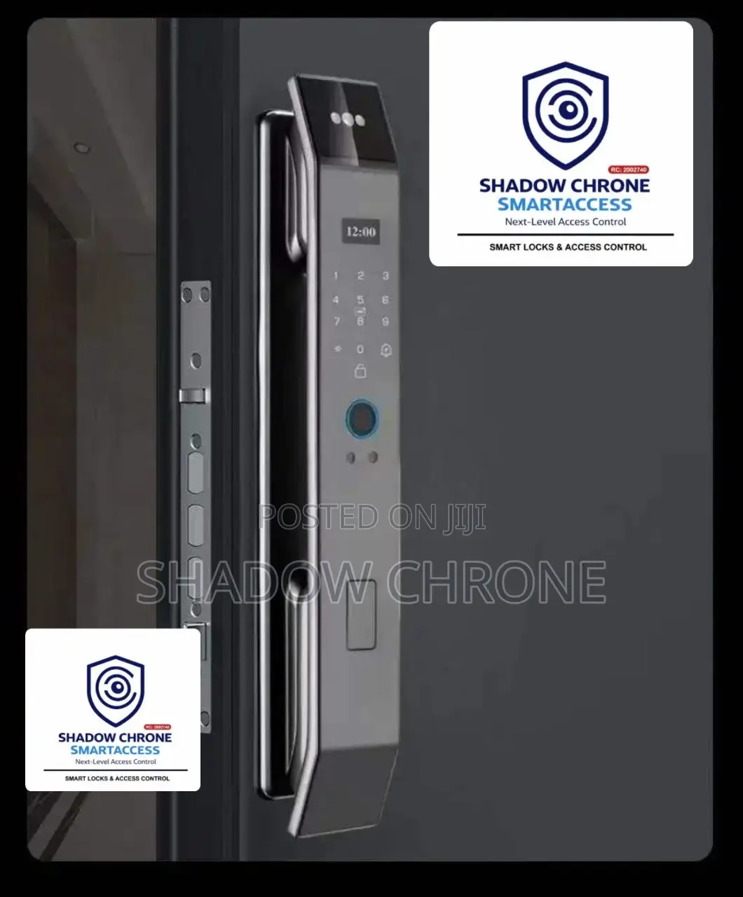 Smart Fingerprint Door Lock With App Password Access