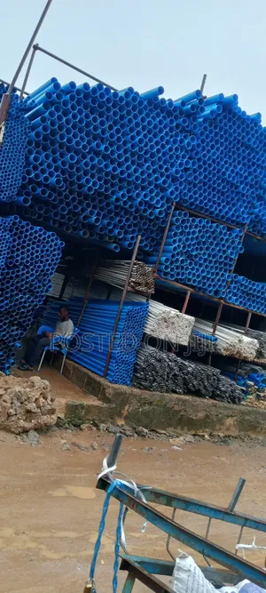 PVC Blue Pipe and Fittings