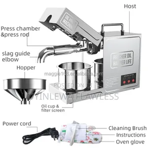 B03 Smart Electric Stainless Steel Hot Cold Oil Extractor