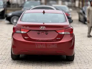 Hyundai Elantra Limited 2012 Burgundy