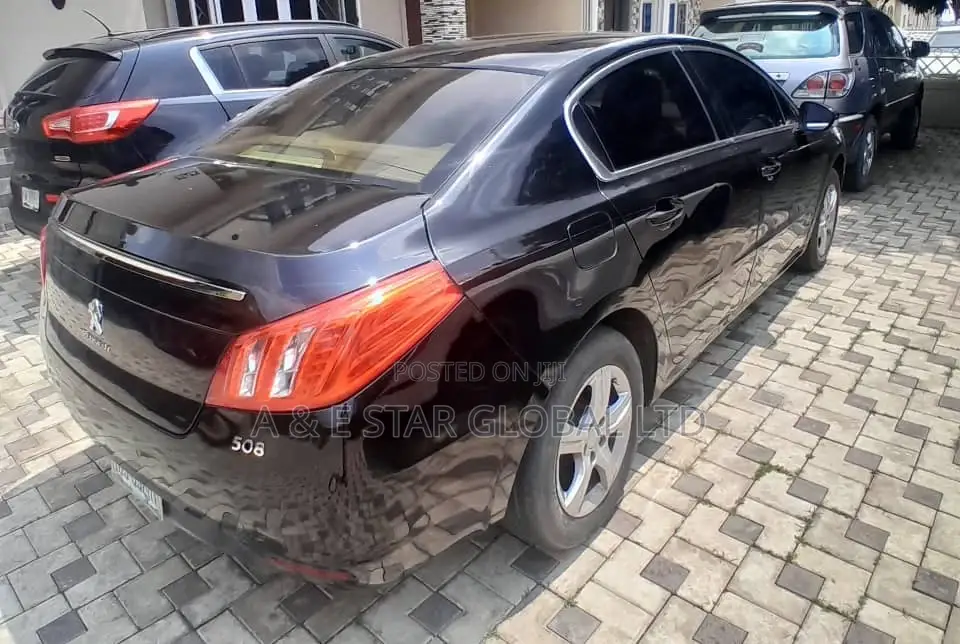 Peugeot 508 2012 Black