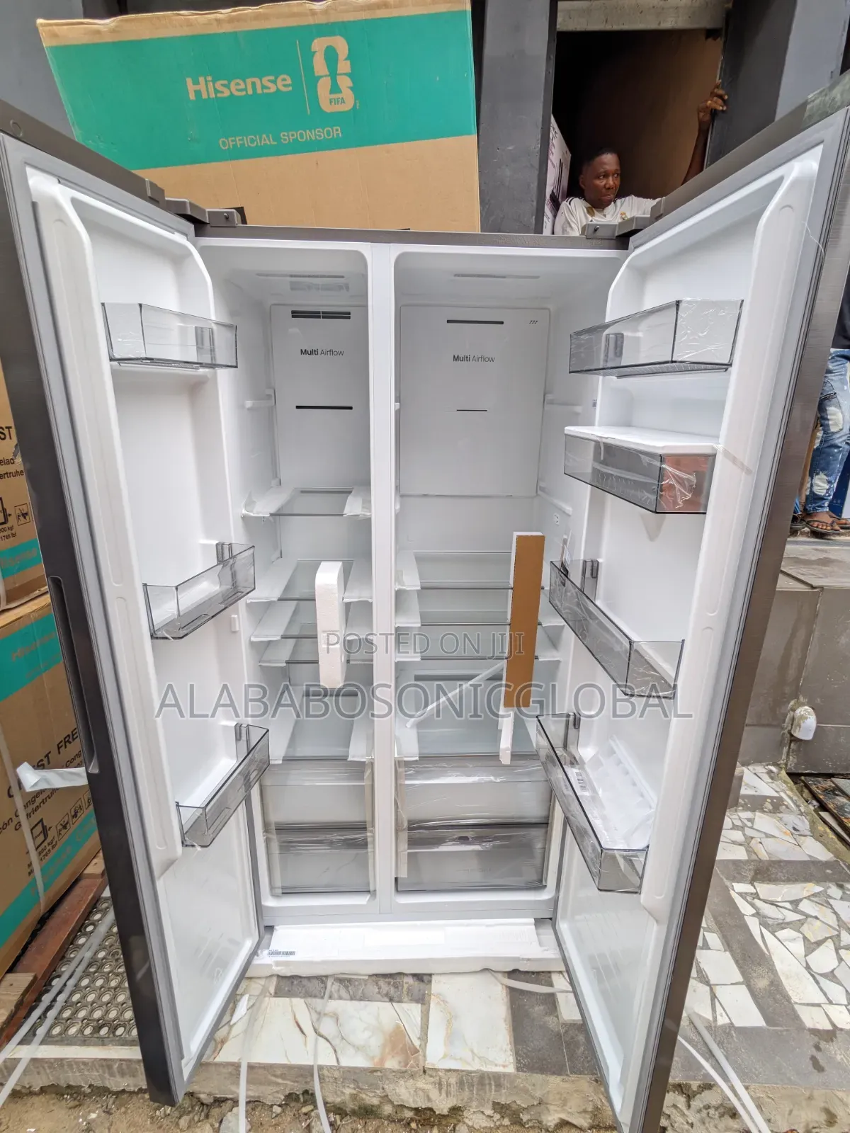 Hisense Double Door Refrigerator