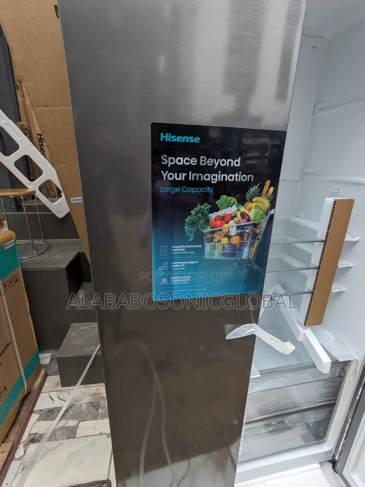 Hisense Double Door Refrigerator