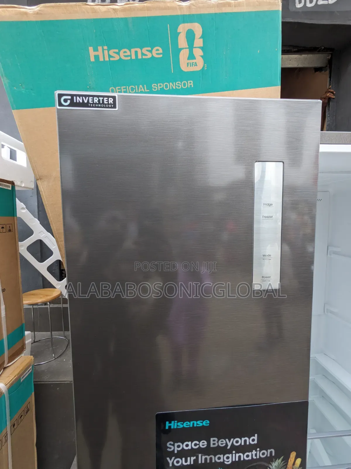 Hisense Double Door Refrigerator