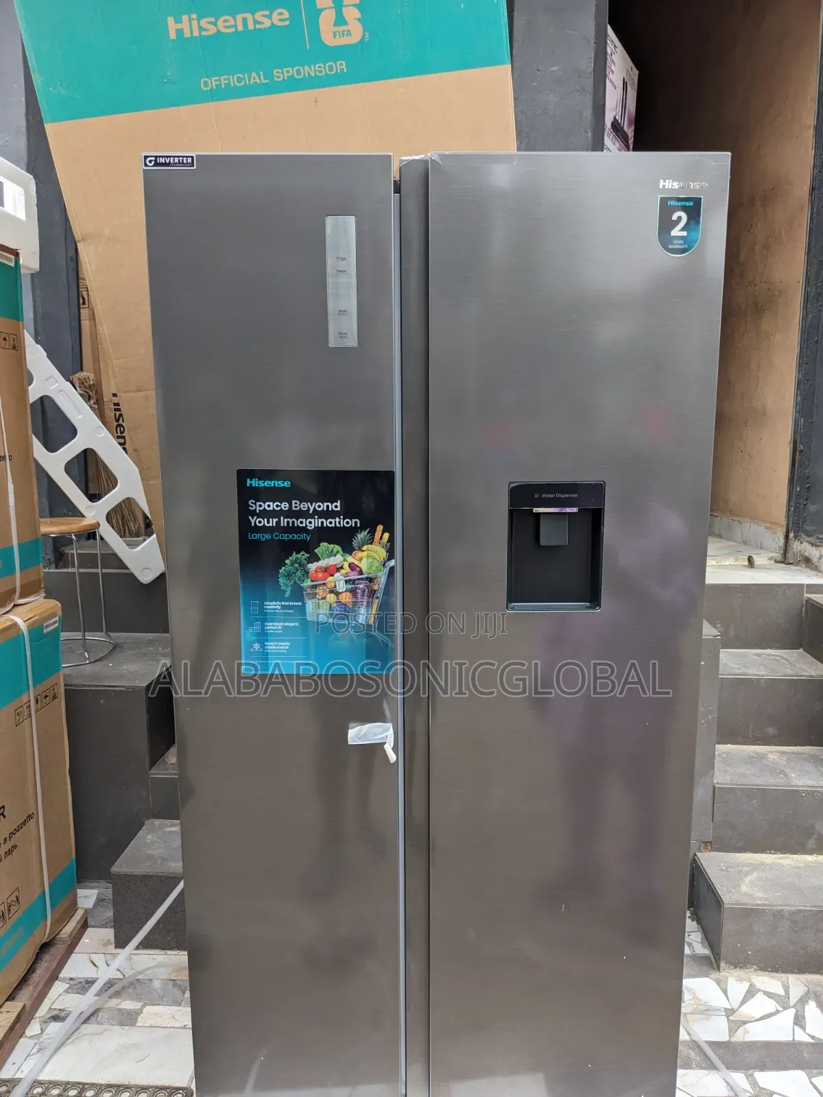 Hisense Double Door Refrigerator