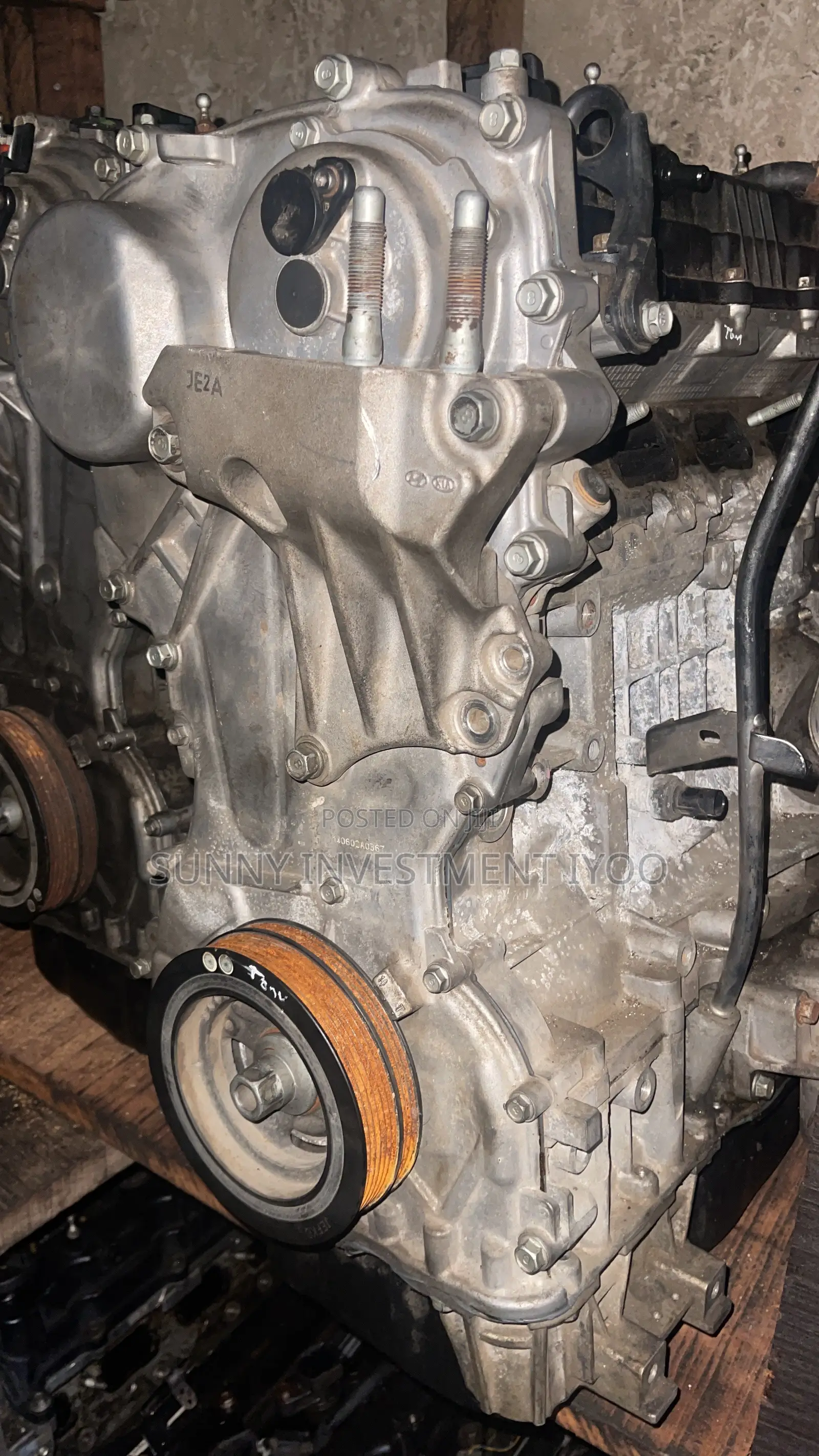 Hyundia Senifer Engine 2017