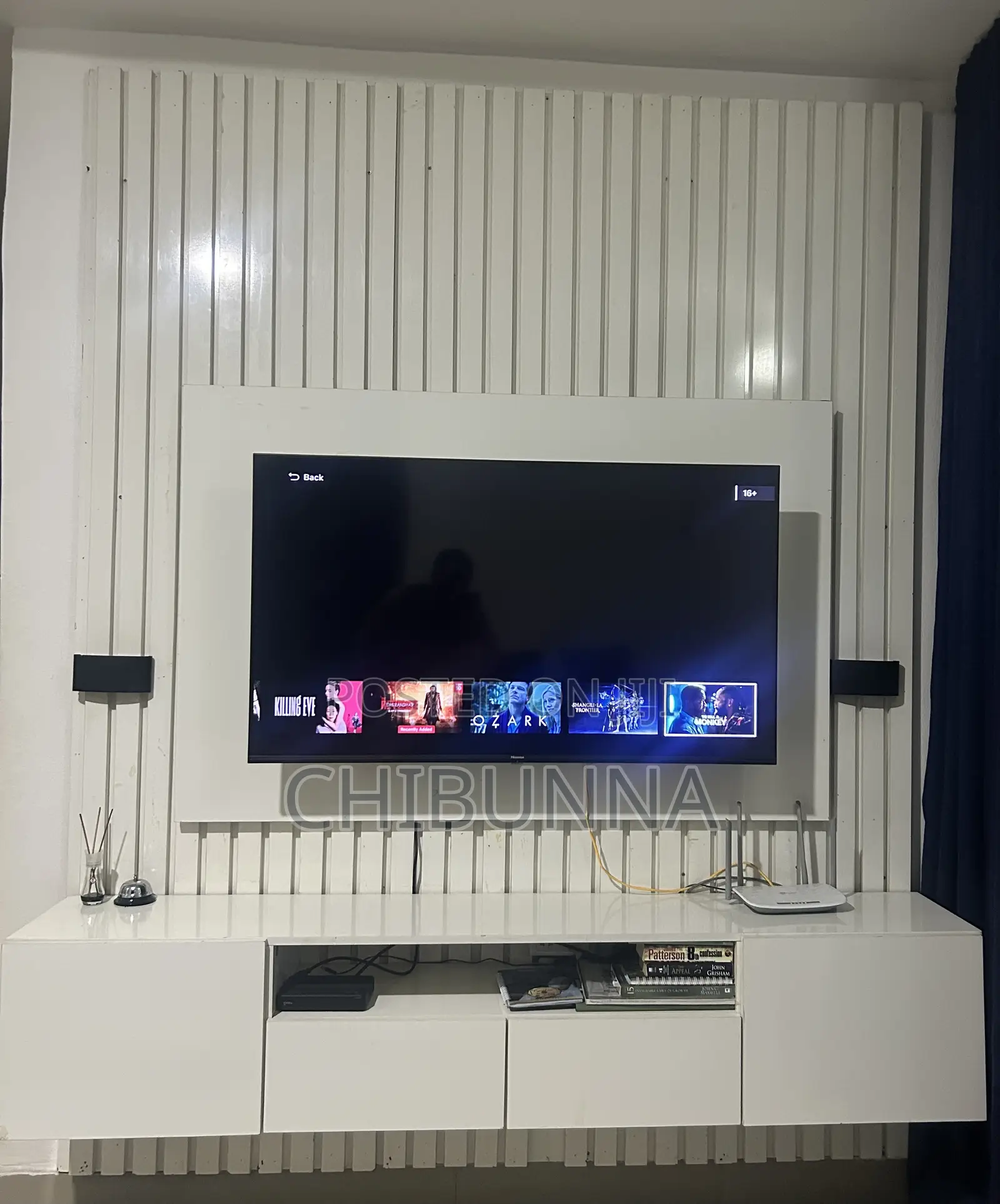 White Classic Tv Console