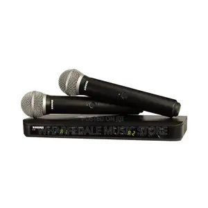 Shure Blx288/Pg58 Wireless Mic With Two Pg58 Handheld Transmitters
