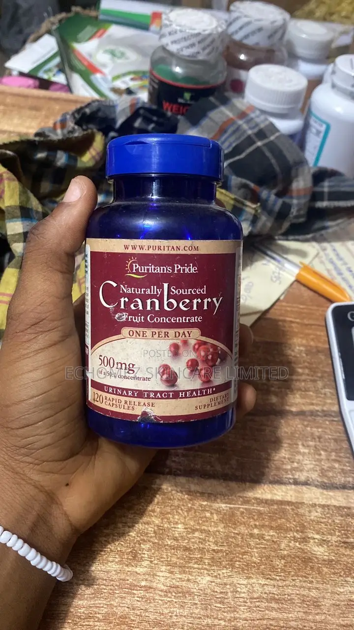 Puritan Pride Naturally Source Cranberry Supplement 500mg