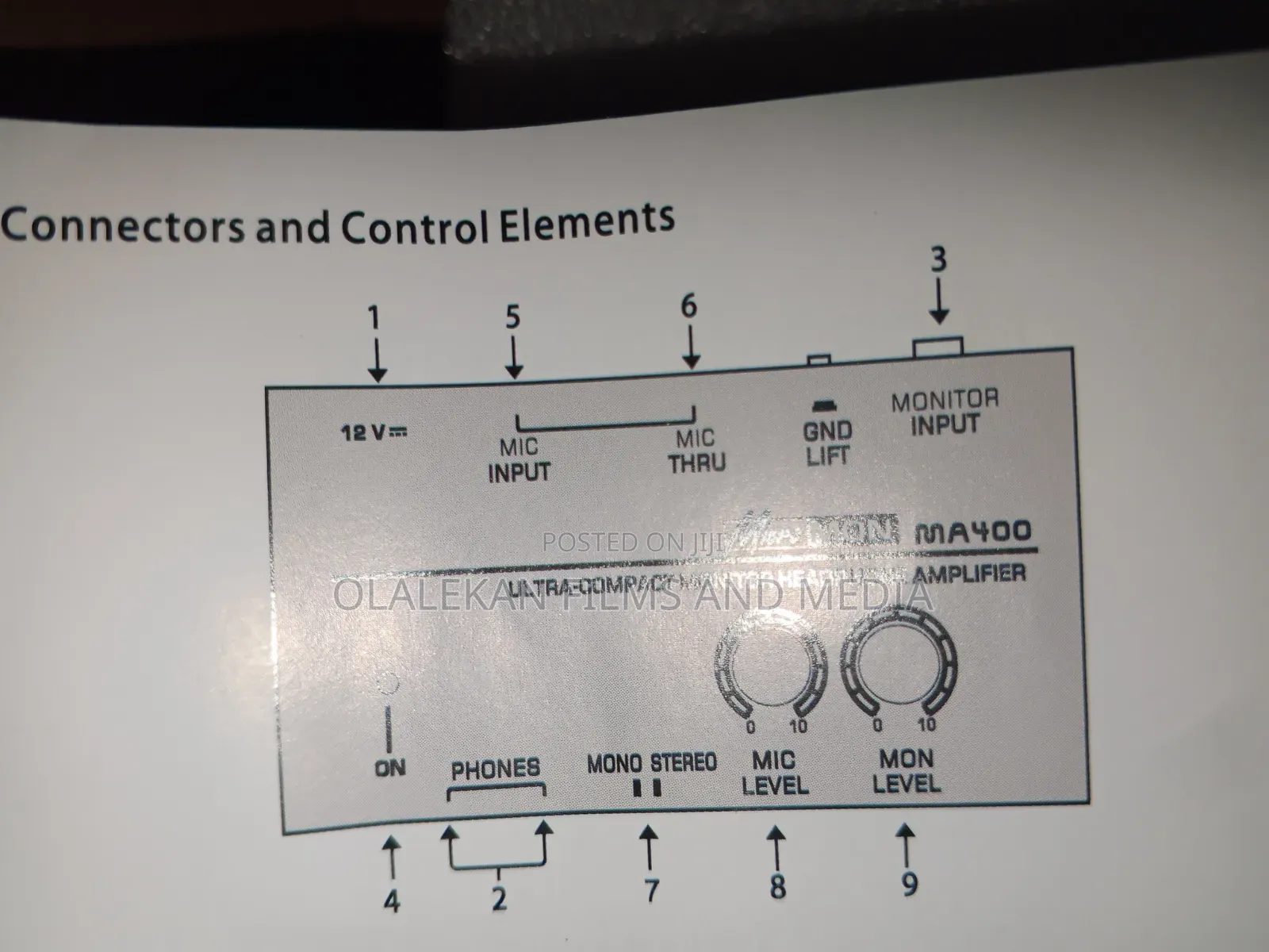 Audio Amplifier for Rent