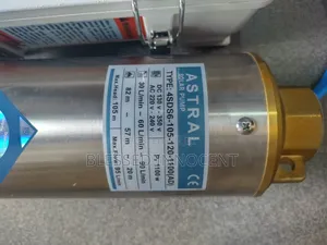 Astral 1.1kw Solar Submersible Water Pump With Controller 4sds6-105