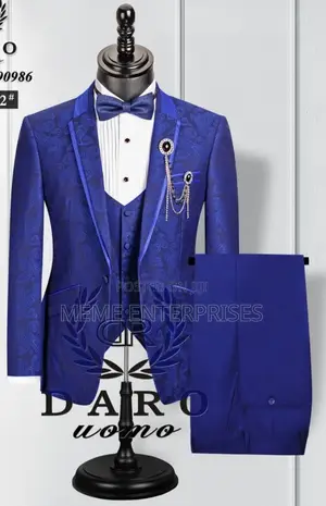 3 Piece-Blue Suit