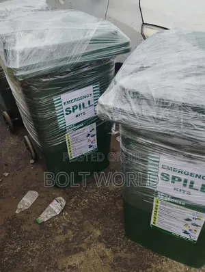 Emergency Oil Spill Kits Waste Bin Kits
