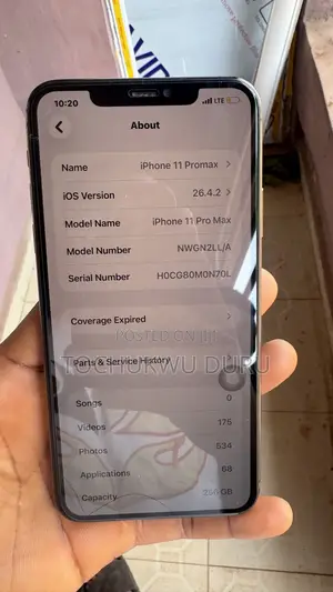 Apple iPhone 11 Pro Max 256 GB Gray