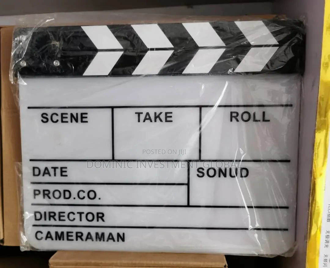 Functional Movie Clapperboard
