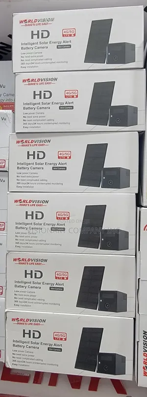 Ubox Indoor 4g Camera With Panel .