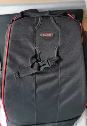 Black Canon DSLR Backpack