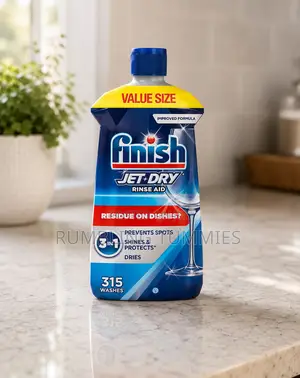 Finish Jet-Dry, Rinse Aid, 32 Fl Oz, Dishwasher, 315 Washes